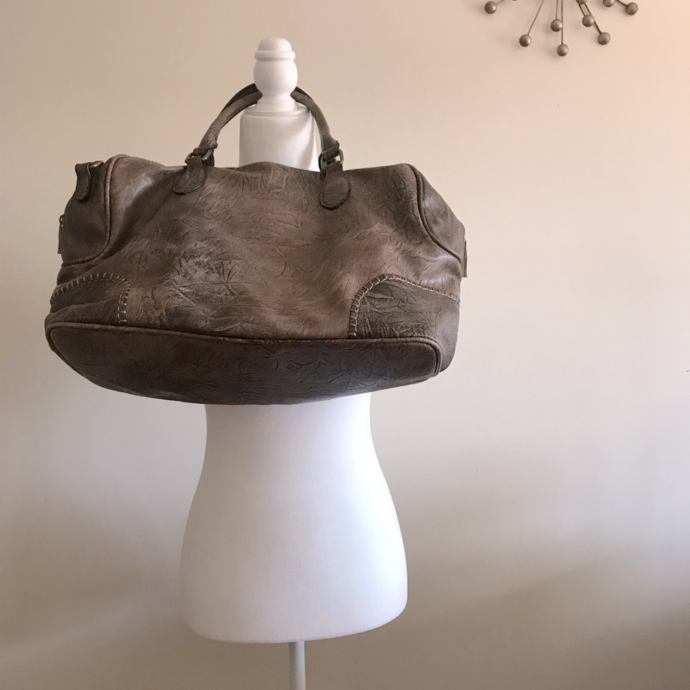 Taupe/Marble Tote